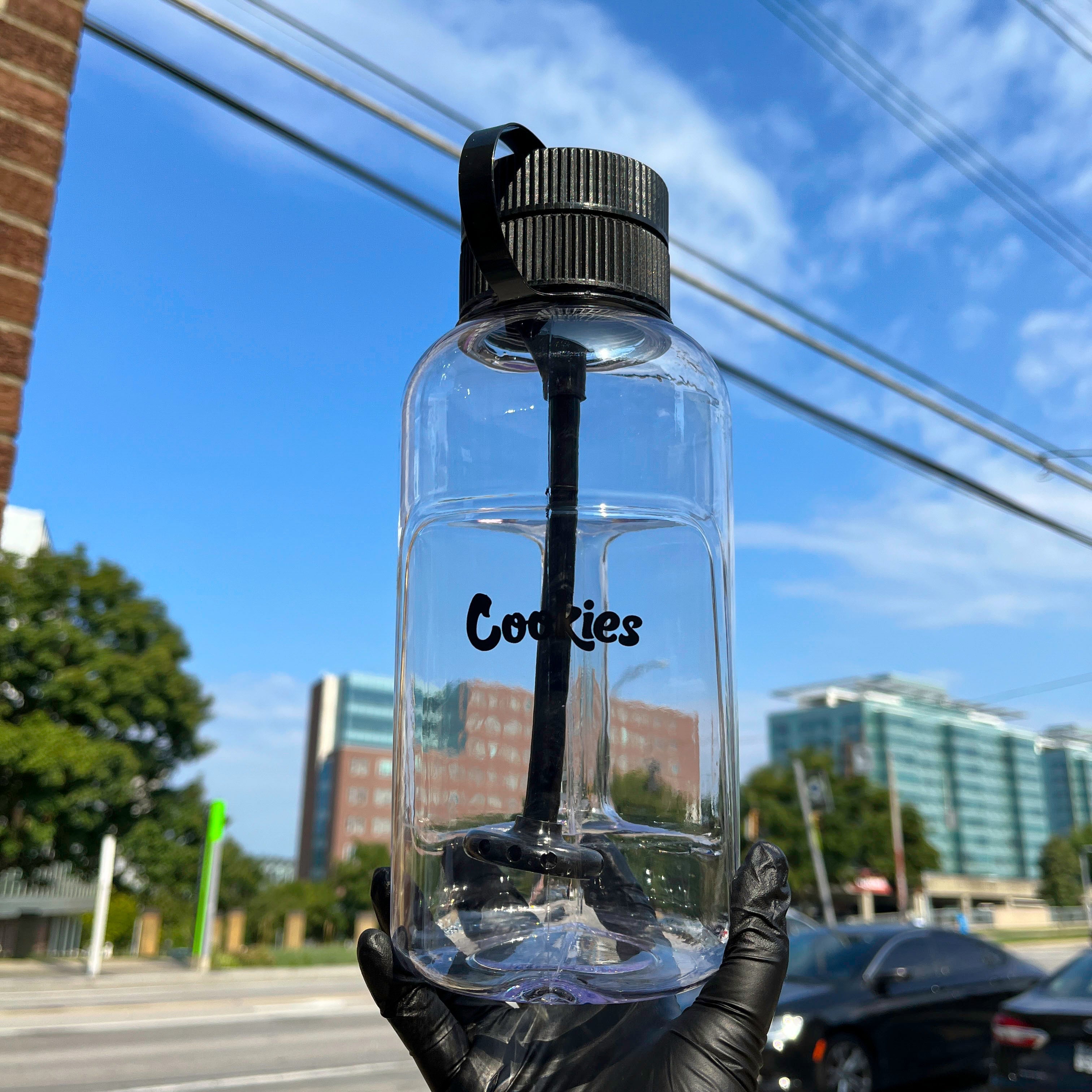 Travel Water Bottle Bong - Planet Caravan Smoke Shop